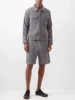 Miyake Pleated Men Button-down Jacket Cargo Pocket Single Breasted Male Coat 3