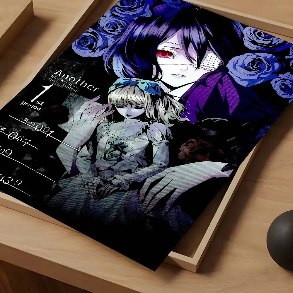 Anime A-Another M-Misaki Mei Poster Wasserdicht Vintage Film Poster Hohe Qualität Wand Kunstdruck Für Room Decor Geschenk – Detail 12