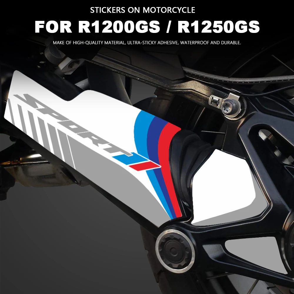 MotorcycleStickersEasyRemoveTransmissionShaftSwingarmDecalR1200