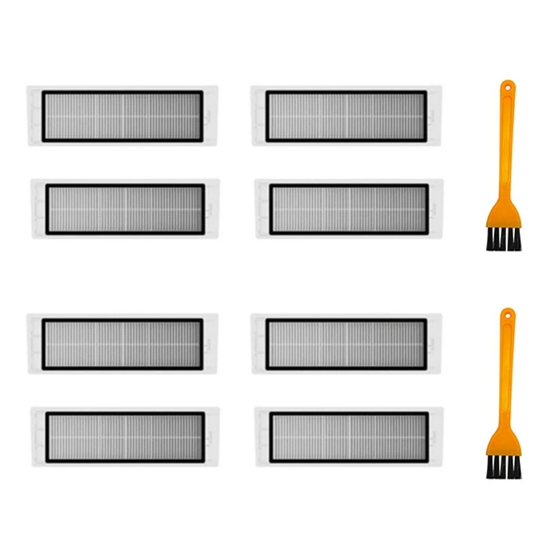 

Запчасти для робота-пылесоса Xiaomi Roborock S50 S51 S55 S5 Max S6, фильтр НЕРА 2 шт.