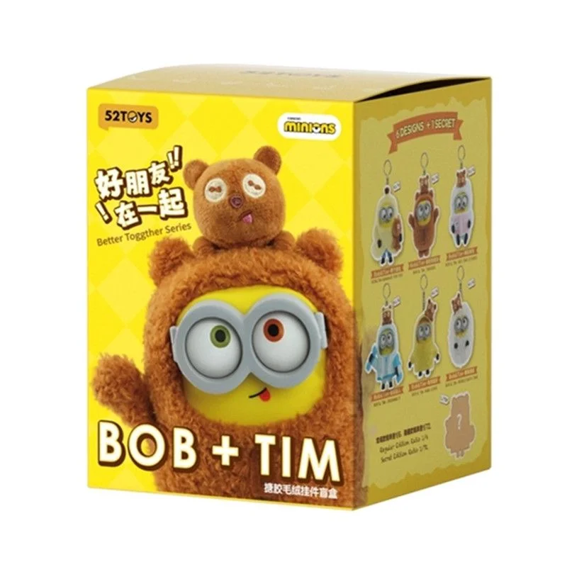 Original 52 Toys Minions Bob+Tim Better Together Together Series