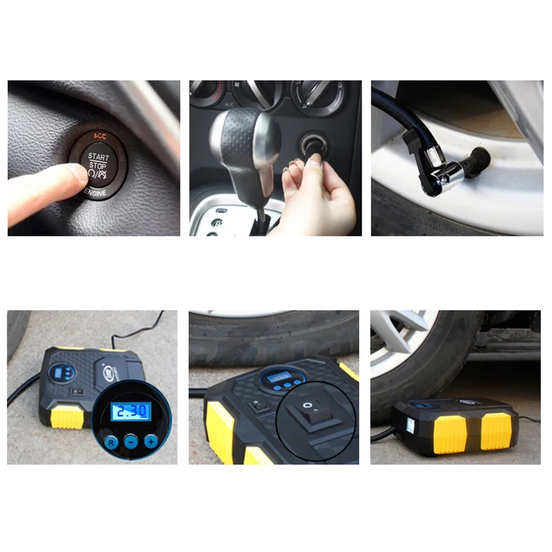 �ڵ��� ������̿� ������ Ÿ�̾� ��â��, �ڵ��� �޴�� ���� ����� ����, 150 PSI, 22mm �Ǹ���, 12V, 1 ��, 2 ��