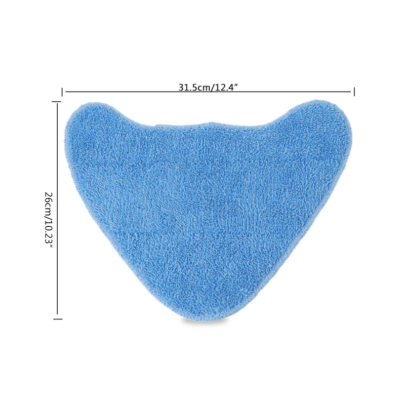 

D0AB 2pcs Washable Mop Pad Cleaning Cloth Replacement For Vax Steam Cleaner Mops
