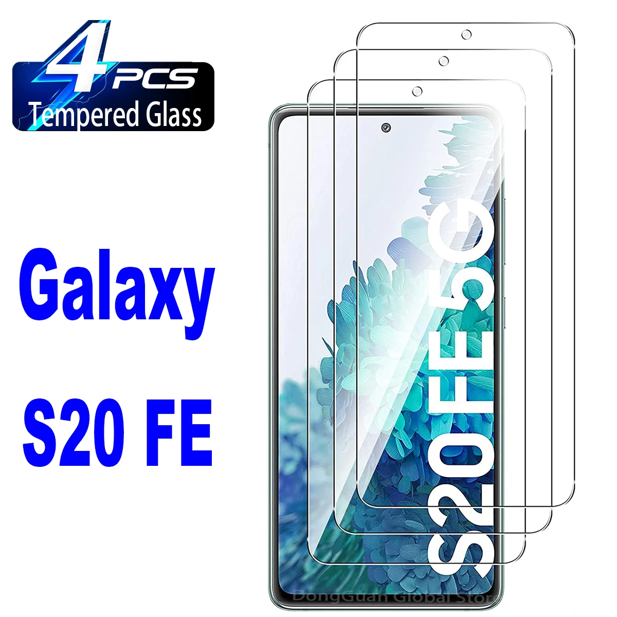 2/4Pcs Tempered Glass For Samsung Galaxy S20 FE 5G 2022 Fan Edition SM-G781 SM-G7810 Screen Protector Glass Film