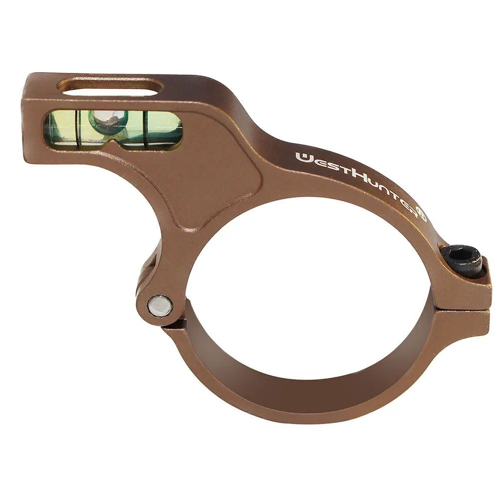 WestHunter Scope poziomica pęcherzykowa 25.4mm 30mm 34mm spirytus ze stopu wielobarwne pierścienie myśliwskie akcesoria Adapter optyczny
