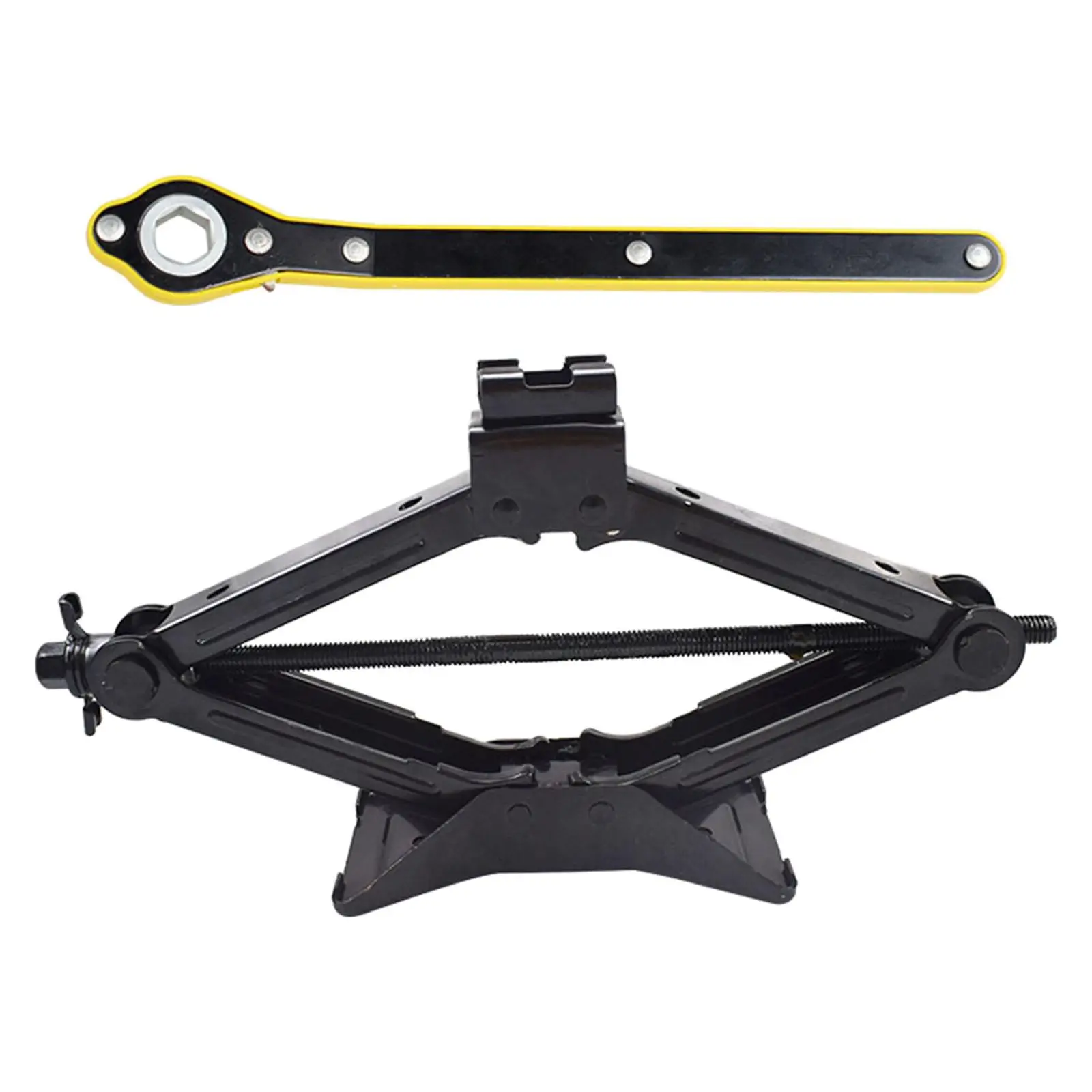 Car Jack with Ratchet Wrench Kit Tyre Repair Changing Tool for Roadside Tire Replacement and Maintenance for Vehicles Car Jack with Ratchet Wrench Kit Tyre Repair Changing Tool for Roadside Tire Replacement and Maintenance for Vehicles