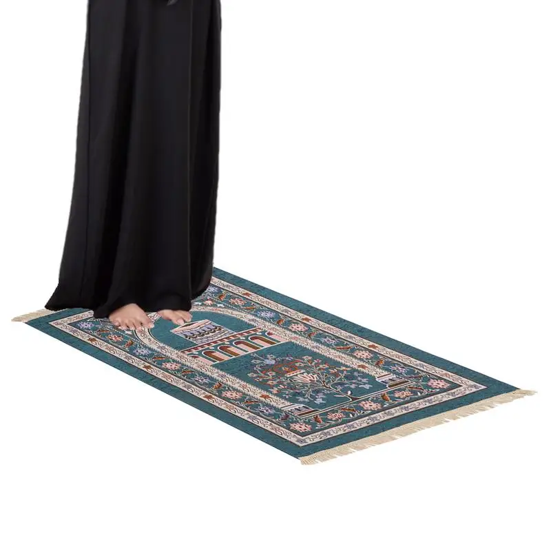 

Мусульманский коврик для молитв мусульманский коврик, коврик, толстые мягкие молитвенные коврики 70x110 см, мусульманский ковер с нескользящим дном для мусульманской семьи