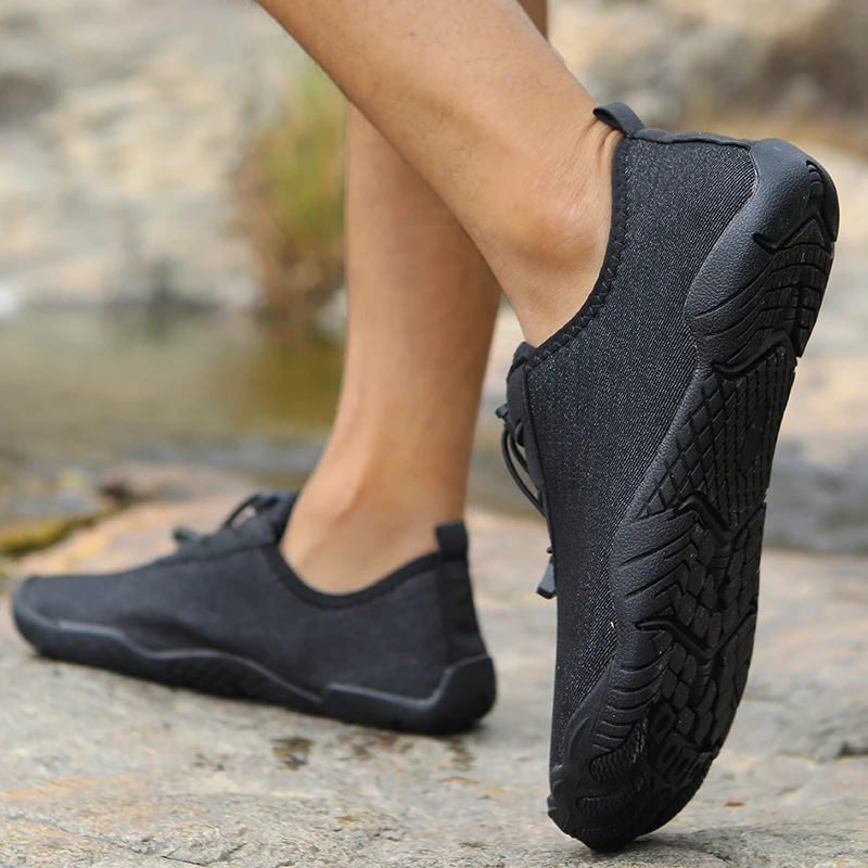 Blote Voeten Schoenen Met Tenen Barefoot Schoenen Sport (blauw