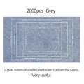 2000pcs mat Gray