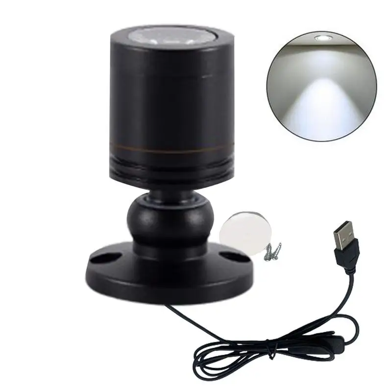 

Indoor Spot Light LED Floor Spot Light USB Powered Mini Jewelry Spotlight Dimmable Plant Spotlight Focus Lights Indoor