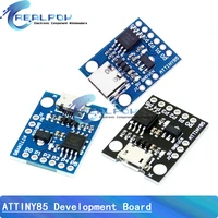 ATtiny ATtiny85 Digispark Kickstarter Micro USB Development Board Module For Arduino IIC I2C TWI SPI Low Power Microcontroller