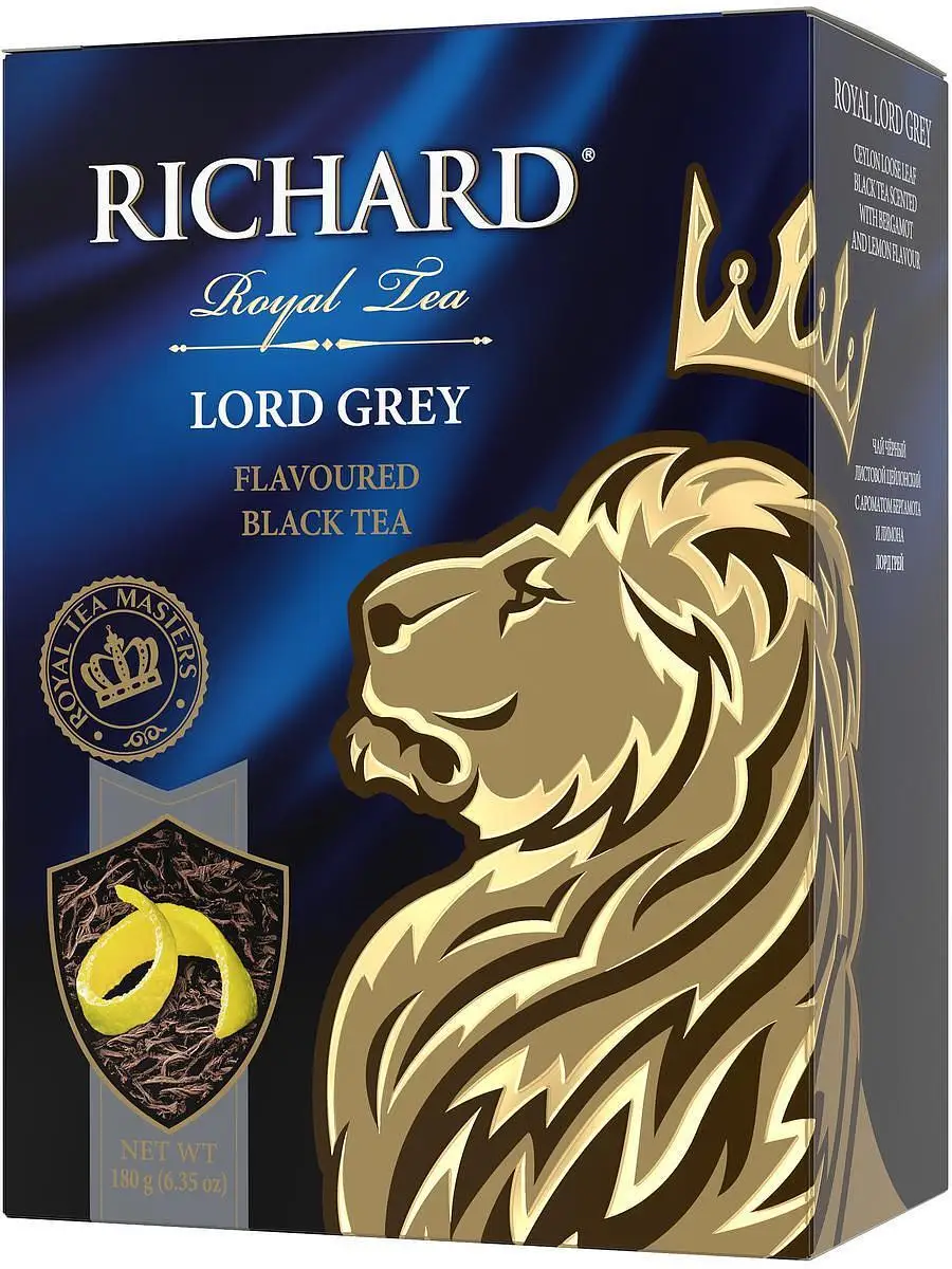12 штук Чай Richard Lord Grey 