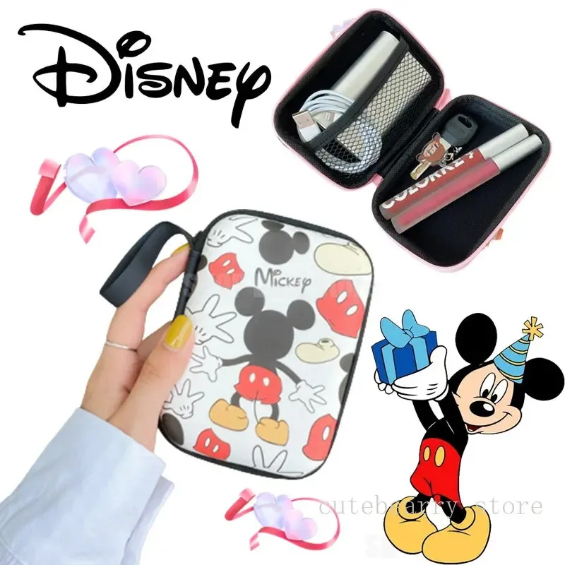 Disney Mickey Mouse Digital USB Case Portable Cable Travel Storage Pouch Bag Supplies Storage Bag Cord Charger Power Hard Drive