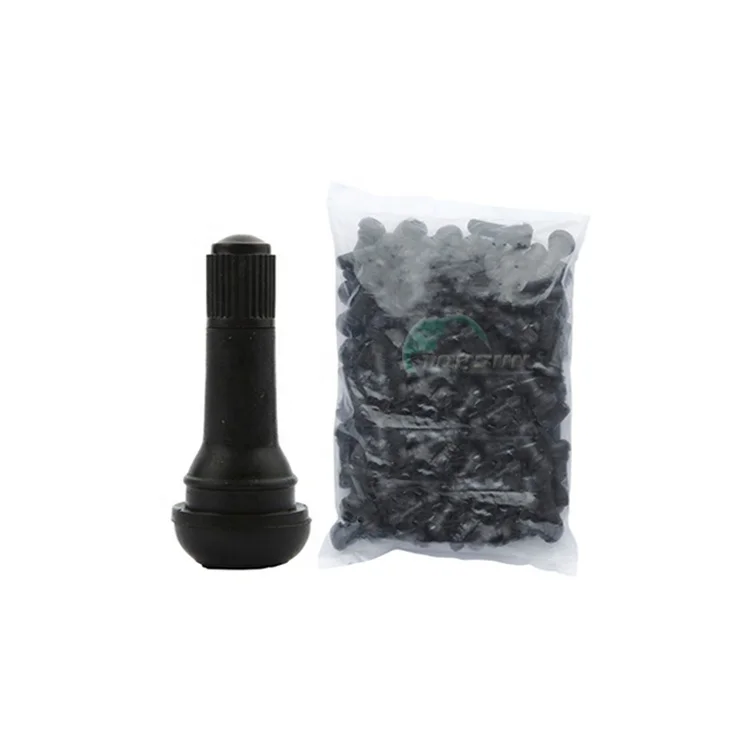 Black Rubber Tr414 Snap-in Car Wheel Tyre Tubeless Tire Valve