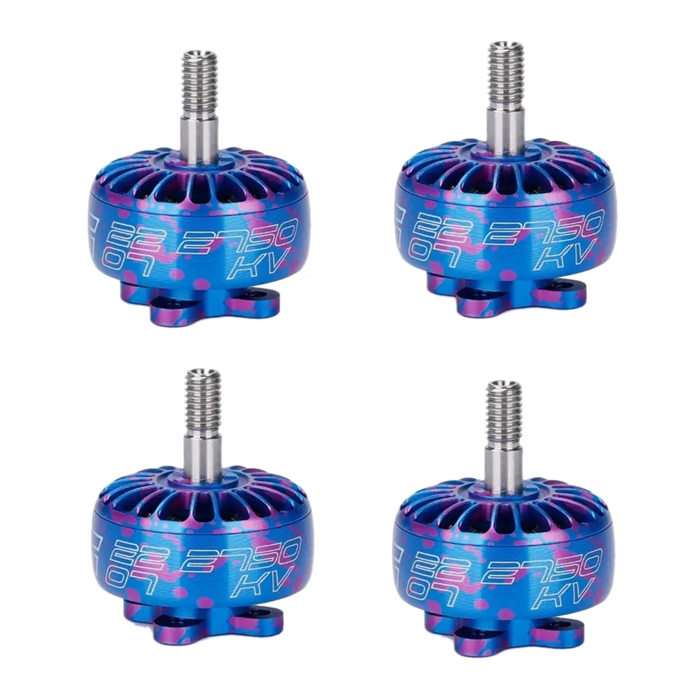 

IFlight 4PCS XING Camo Purple X2207 2207 1800KV 6S Brushless Motor for RC Drone Multi Rotor