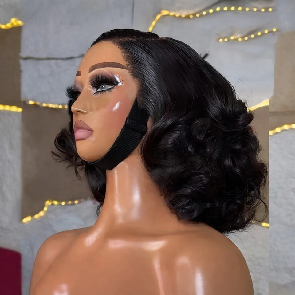 Perruque de cheveux humains vietnamiens Super Double tirage 13×4 perruques avant de dentelle perruques de cheveux bruts vietnamiens vague de corps lâche perruques d’extrémité épaisse complète