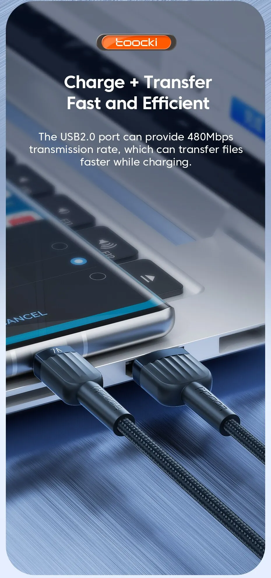 7A Type C Fast Charging Cable For Realme Huawei P30 USB C Charger Cable Mobile Phone Data Cord For Samsung Oneplus PocoF3 Mallzona