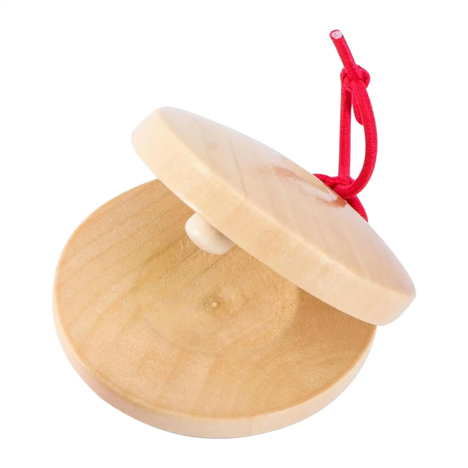 

Wooden Finger Castanet Music Educational Musical Castanets Instrument for