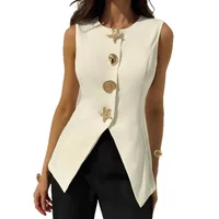 ג'קט נשים אמנותי רחב 2025 סגנון בריטי חדש V-Neck מגוון חגורת מותאמת למותן פוליאסטר חיצוני 5