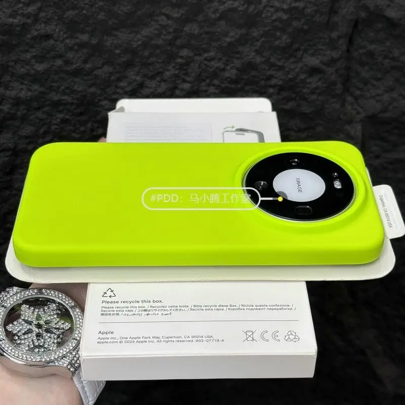 Premium Liquid Silicone Rubber Case - Soft Back Cover with Fall Protection