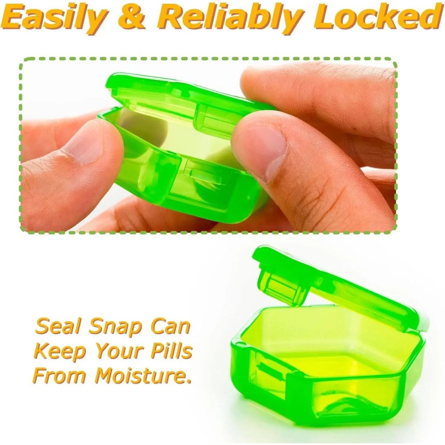 Monthly Pill Organizer One Month Pill Box 31 Days Pill Case To Hold Vitamin And Travel Medicine Organizer