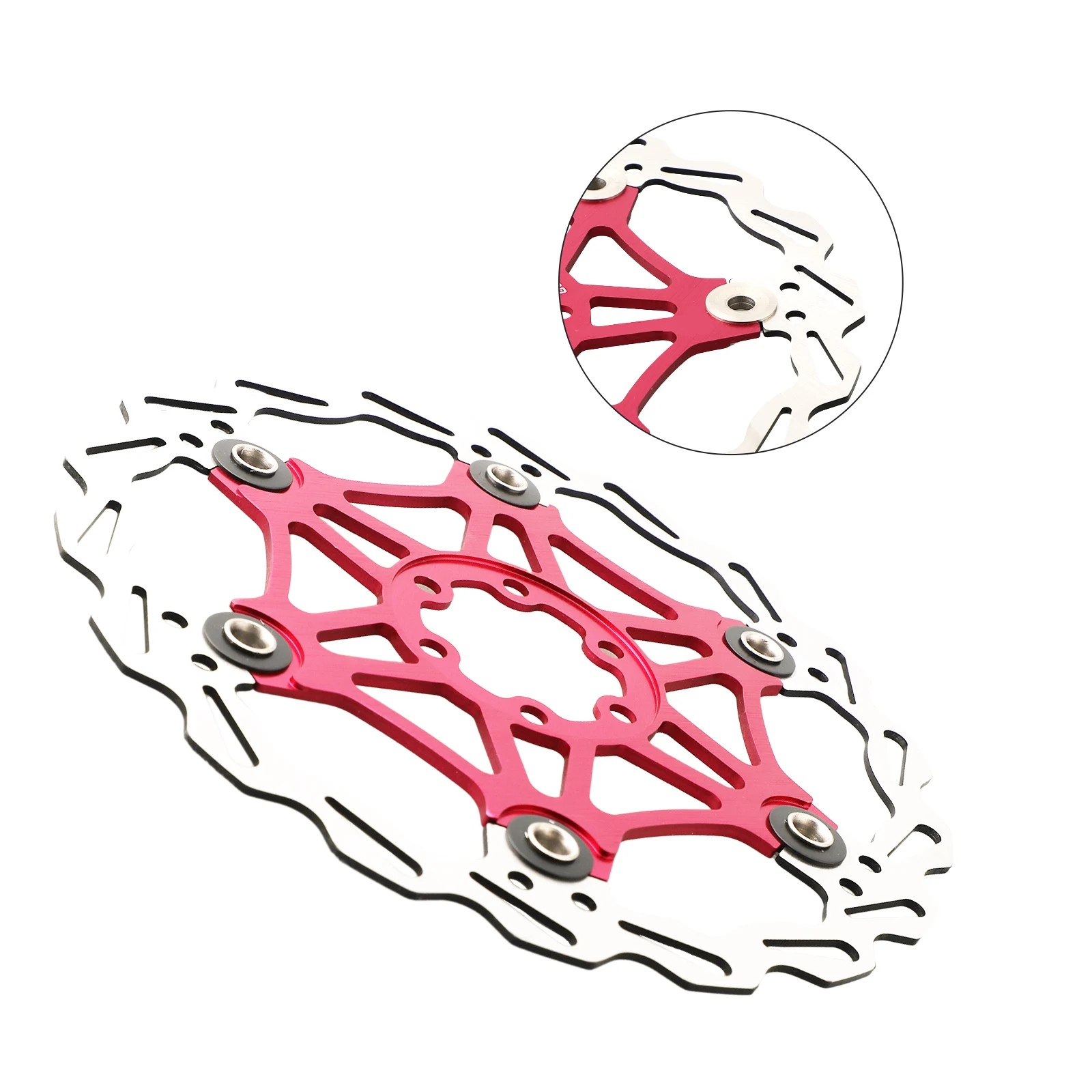 Lightweight Floating Brake Pad for Mountain Bikes High Strength Steel and Aluminum Alloy Construction SNAIL