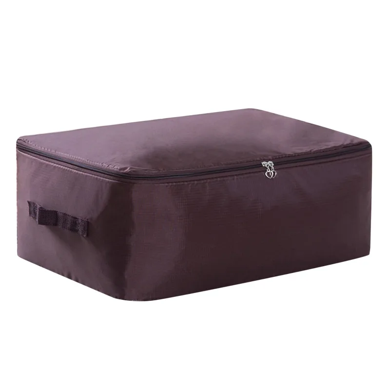 Large Capacity Dustproof Oxford Quilt Storage Organizer with Zipper