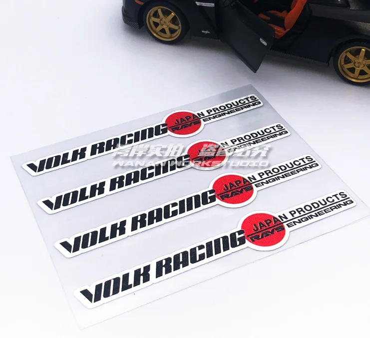 

4x Car Styling Vinyl Tape Motocross Motorcycle Wheel Edges Tyre Modified Spokes Sticker Decal for Rays TE37 CE28