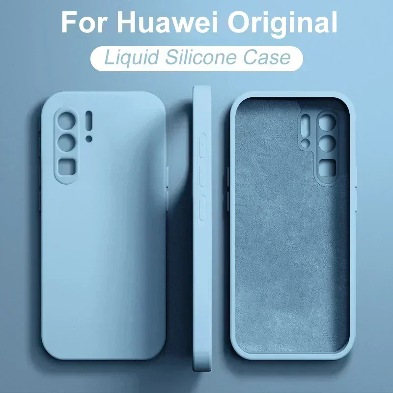 

Оригинальный толстый противоударный мягкий силиконовый чехол для Huawei P30 Lite P20 Pro P30 Pro, чехол для телефона Nova 5T Y70 9 SE 10 Pro Mate 20