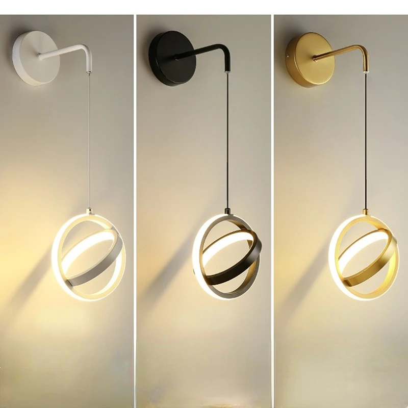 Modern Led Wall Sconce Light Bedroom Living Room Lamp Luminaire Aisel Corridor Home Decoration Lighting Fixture Bathroom led wall lamp wall sconces light wall lamp