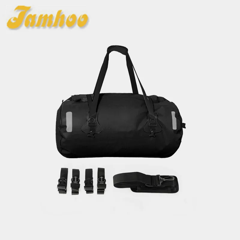 

Jamhoo Motorcycle Waterproof Tail Bag Travel Outdoor Dry Luggage Roll Pack Bag 40/80L Motorbike Luggage Backpack Motorcycle Seat