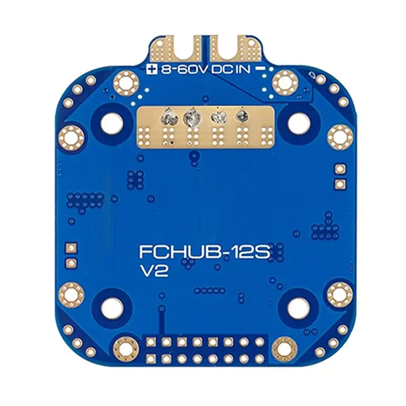 Trois unités du FCHUB-12S V2 PDB 4x70A pour Drone FPV - Lot de 3, prêtes pour montage.