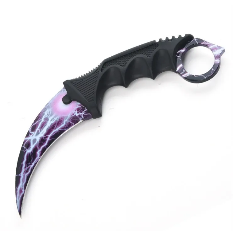 Knivesmatter csgo Knife, Karambit Rubber Knife for Action Play and