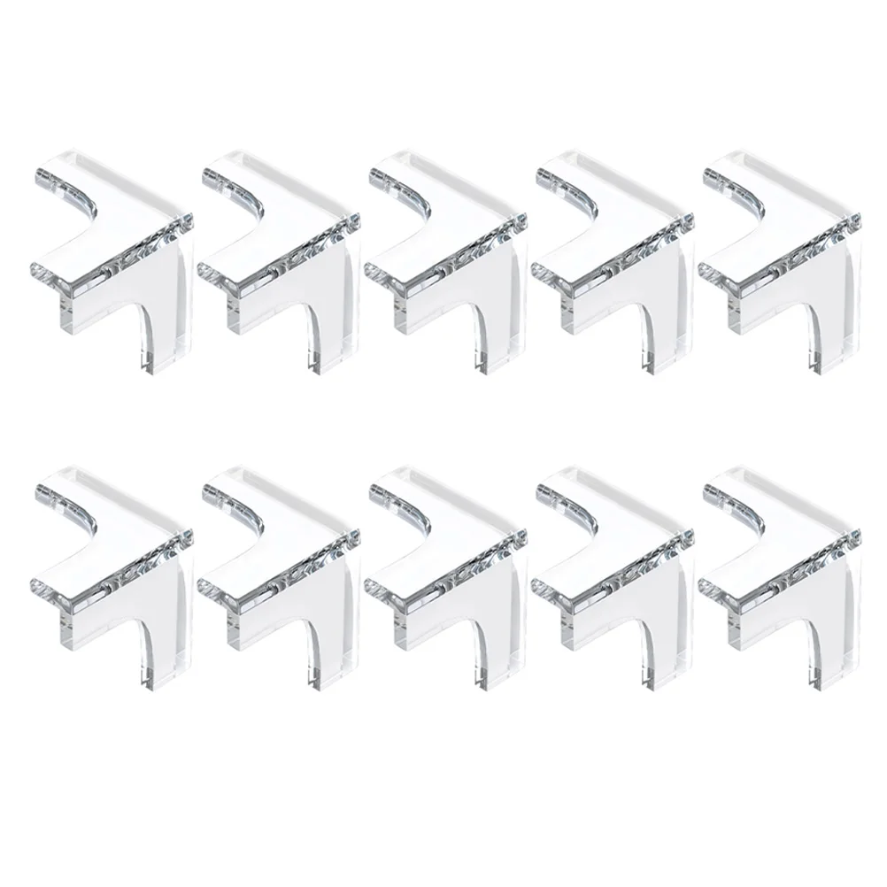 

10 Pcs T-shaped Anti-collision Angle Edges Protector Table Corner Cover Guards Furniture Baby Proofing
