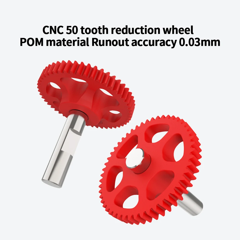 CNC Tooth Reduction Wheel POM Extruder Gear Extruder Deceleration Gear  For Voron0..4 3D Printer Direct Extruder Part