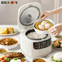 Electric Rice Cooker Smart 2L Automatic Multifunction Rice Cooking Machine Non-stick Liner for Food Warmer Household Rice Cooke 1