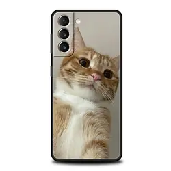 Kawaii Love Cat Soft TPU Phone Case - Adorable and Durable Cover - Galaxy S20+ (A4)