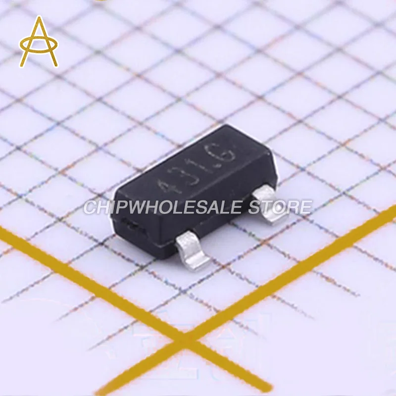 

1Reel 3000PCS/LOT TL431G-AE2-R TL431G Marking:431G 2.5V~36V 2.495V 100MA PROGRAMMABLE SOT-23 VOLTAGE REFERENCES New Original