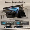 30 inch Under Cabinet Range Hood, 900 CFM Kitchen Hood with Voice/Gesture/Touch Control,Ducted/Ductless 4