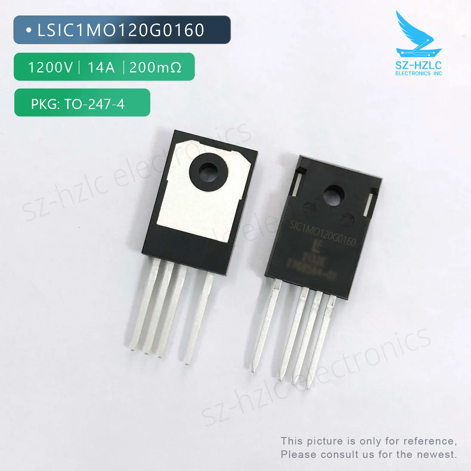 

LSIC1MO120G0160 SICFET Nmos 1200V 14A 200mΩ TO-247-4L