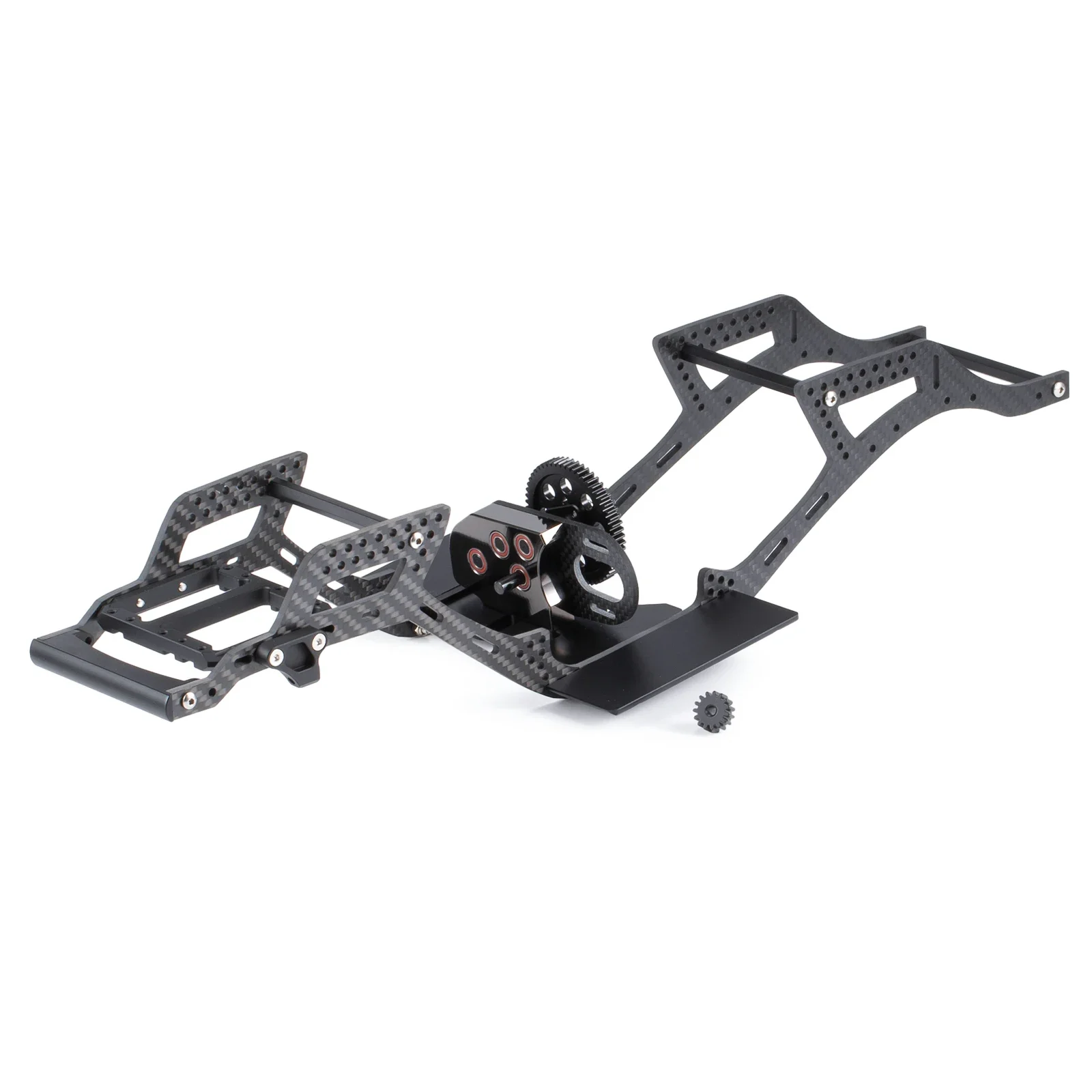 1/10 クローラーシャーシ ラジコン クローラー ボディ シャーシ ジャンク パーツ