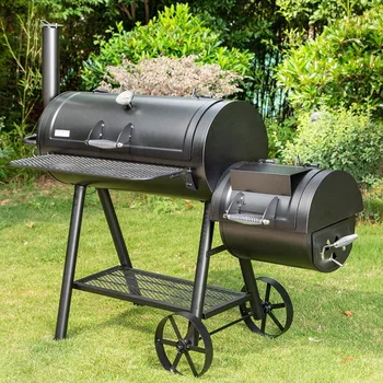 Heavy Duty Offset Smoker Grill 1