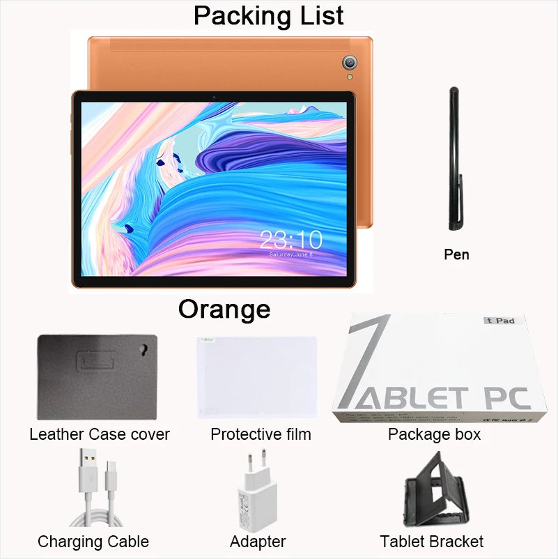 10 inch P30 HD Tablete 12GB RAM 512GB ROM Tablet Android 10.0 Tablette 10 Core WIFI 5G Tablet Dual SIM Tablets PC Global Version tablet computer docks & stands with vehicle mount Tablet Accessories