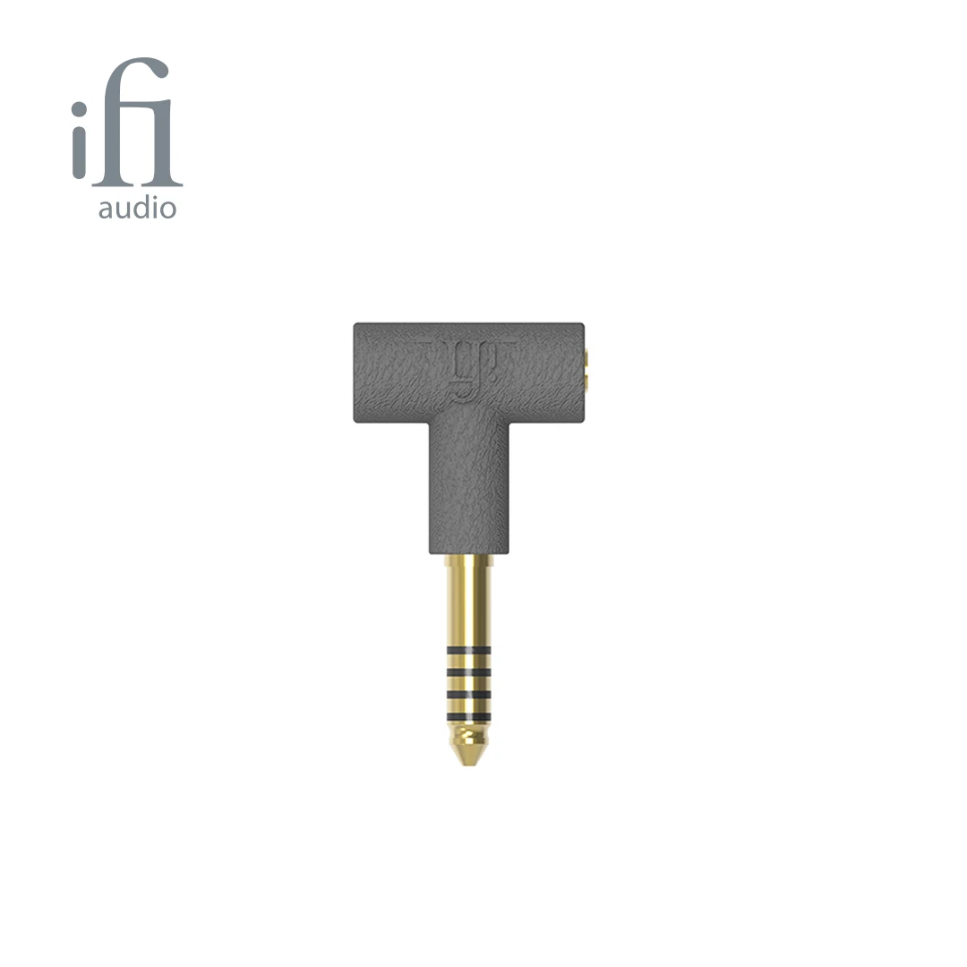Audio Adapter Converter iFi iEMatch+/4.4 Lossless Headphone Impedance Matcher Noise Reduction Attenuator Equalizer 2.5/3.5 to 4.4 mm Headphone Adapter