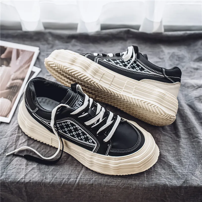 CYYTL Mens Shoes Platform Leather Sneakers Casual Summer Sports Skateboard Outdoor Tennis Hiking Running Luxury Designer Loafers 5