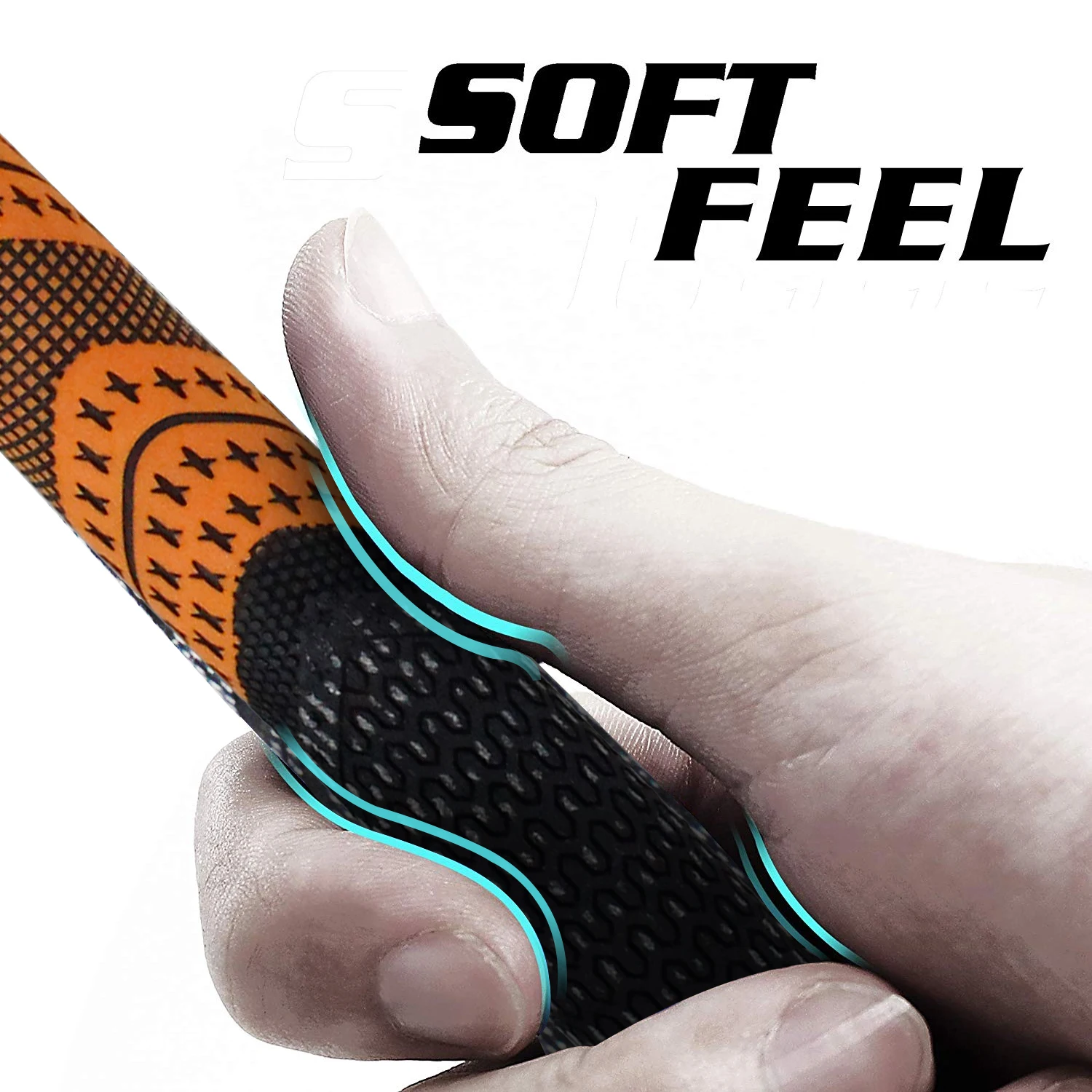 Golf Grips 13pcs Pack Standard Size Carbon Yarn