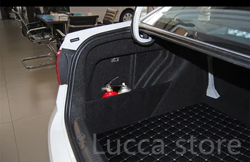 Bagażnik samochodowy korzystając z łączy z boku do przechowywania organizator dla VW Golf 8 MK8 2020 + Golf 7 5 MK7 5 bagażnik samochodowy bagażnik listwa ochronna akcesoria modyfikacji tanie i dobre opinie GISAEV CN (pochodzenie) Pojemnik do bagażnika Torba