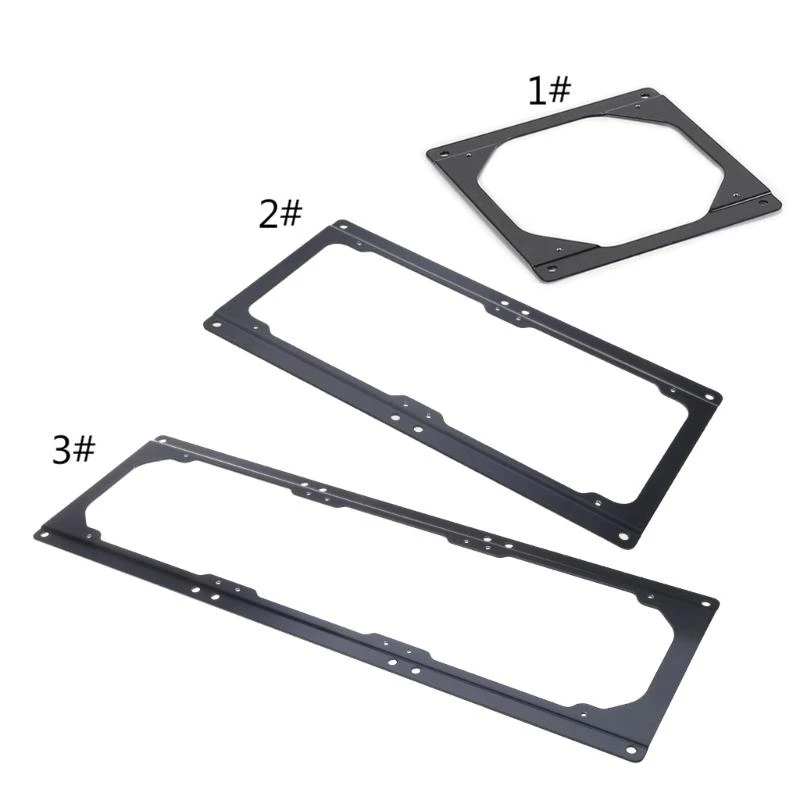 Chassis Cooling Fan Conversion Adapter Bracket Holder for Computer Case Heatsink 120 to 140 240 to 280 360 420 cooling fan