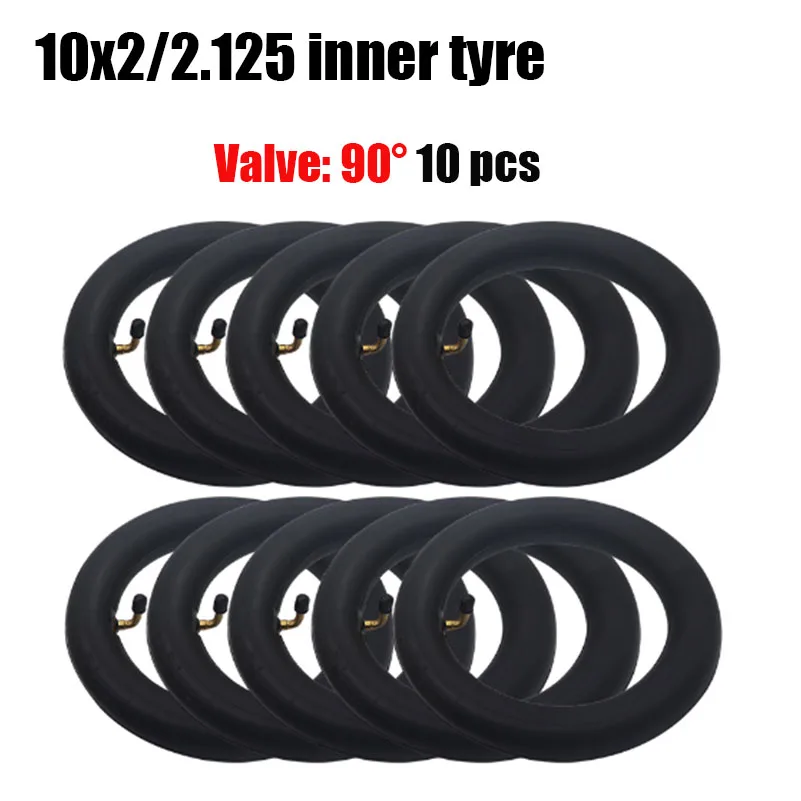 1/2/5/10 PCS Electric scooter tire 10x2/2.125 Original Butyl Rubber Pneumatic With 10 Inch Inner Tube