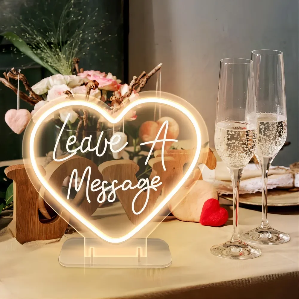 

Leave A Message Neon Sign Engrave Personal Custom-tailor LED Lights For Customize Wedding Decoration Coffee Bar Wall Decors